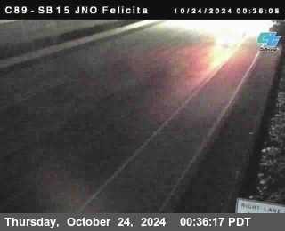 SB 15 at Felicita Road