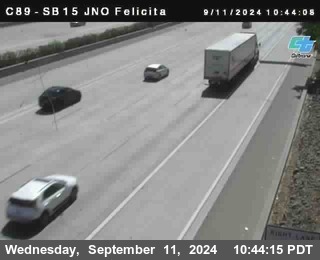 SB 15 at Felicita Road