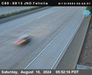 SB 15 at Felicita Road