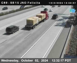 SB 15 at Felicita Road