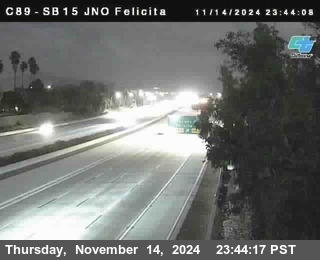 SB 15 at Felicita Road