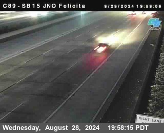 SB 15 at Felicita Road