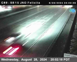 SB 15 at Felicita Road