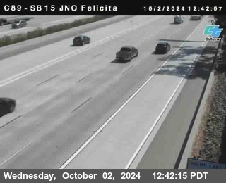 SB 15 at Felicita Road