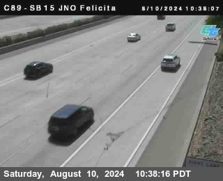 SB 15 at Felicita Road