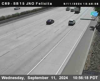 SB 15 at Felicita Road