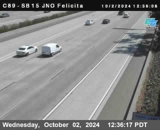 SB 15 at Felicita Road