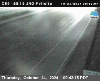 SB 15 at Felicita Road