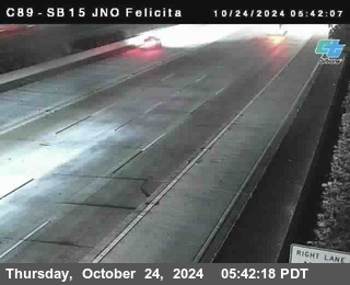 SB 15 at Felicita Road