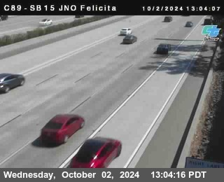 SB 15 at Felicita Road