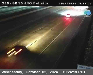 SB 15 at Felicita Road