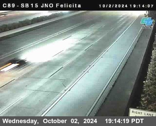 SB 15 at Felicita Road