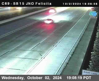 SB 15 at Felicita Road