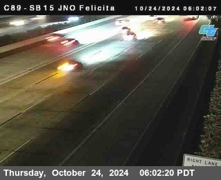 SB 15 at Felicita Road