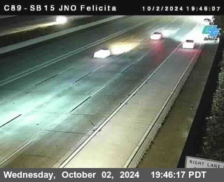 SB 15 at Felicita Road