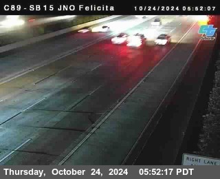 SB 15 at Felicita Road