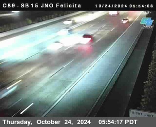 SB 15 at Felicita Road