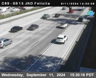 SB 15 at Felicita Road