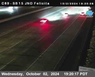 SB 15 at Felicita Road