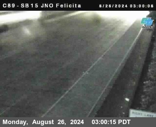 SB 15 at Felicita Road