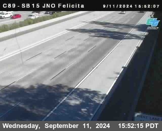 SB 15 at Felicita Road