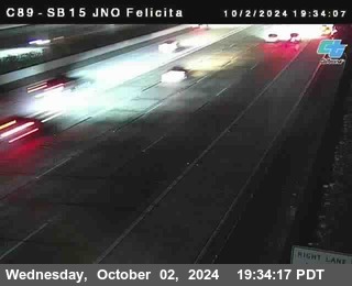 SB 15 at Felicita Road