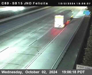 SB 15 at Felicita Road