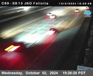 SB 15 at Felicita Road