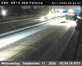 SB 15 at Felicita Road