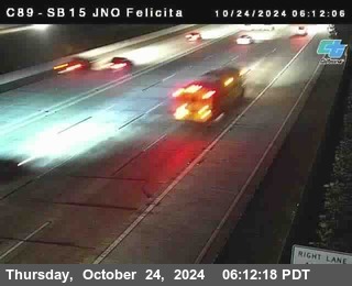 SB 15 at Felicita Road