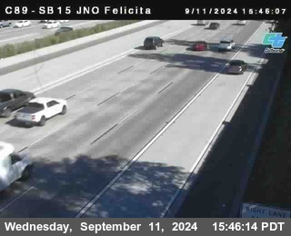 SB 15 at Felicita Road