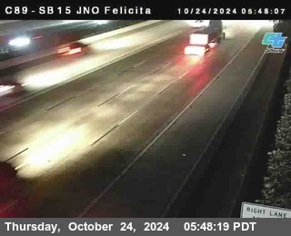 SB 15 at Felicita Road