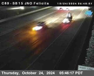 SB 15 at Felicita Road