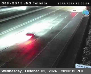 SB 15 at Felicita Road