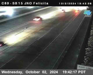 SB 15 at Felicita Road