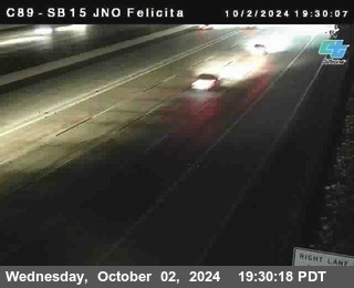 SB 15 at Felicita Road