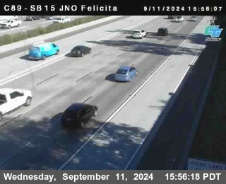 SB 15 at Felicita Road