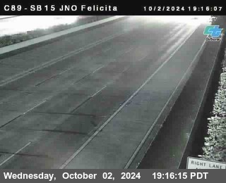 SB 15 at Felicita Road