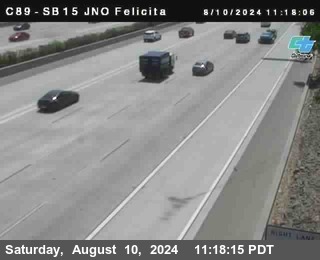 SB 15 at Felicita Road