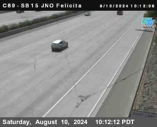 SB 15 at Felicita Road