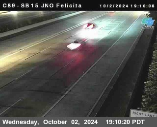 SB 15 at Felicita Road