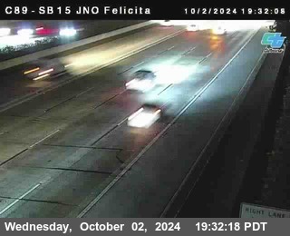 SB 15 at Felicita Road