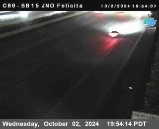 SB 15 at Felicita Road