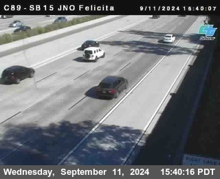 SB 15 at Felicita Road