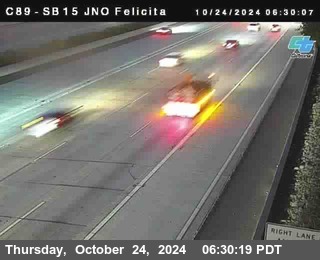 SB 15 at Felicita Road