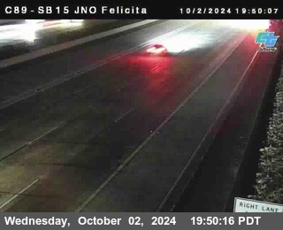 SB 15 at Felicita Road