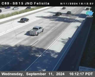 SB 15 at Felicita Road