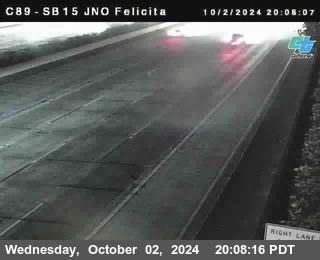 SB 15 at Felicita Road