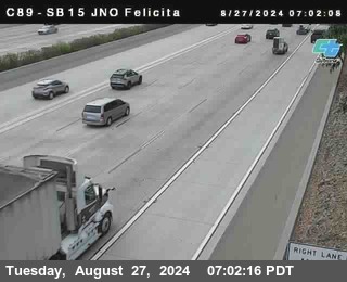 SB 15 at Felicita Road