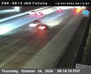 SB 15 at Felicita Road